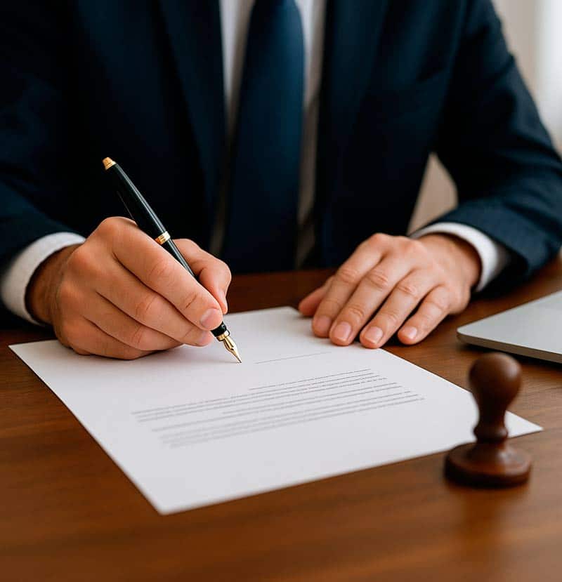 Firma notario